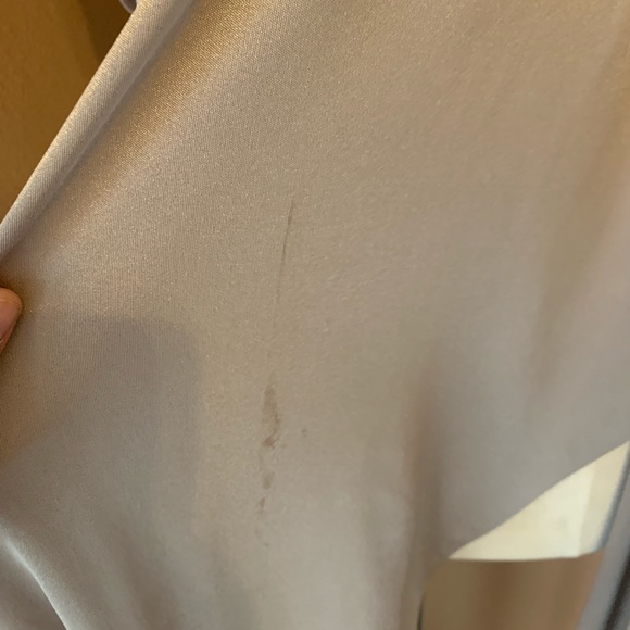 Halston Heritage Gold/Bronze Jersey Gown Sz 0 - Picture 9 of 9